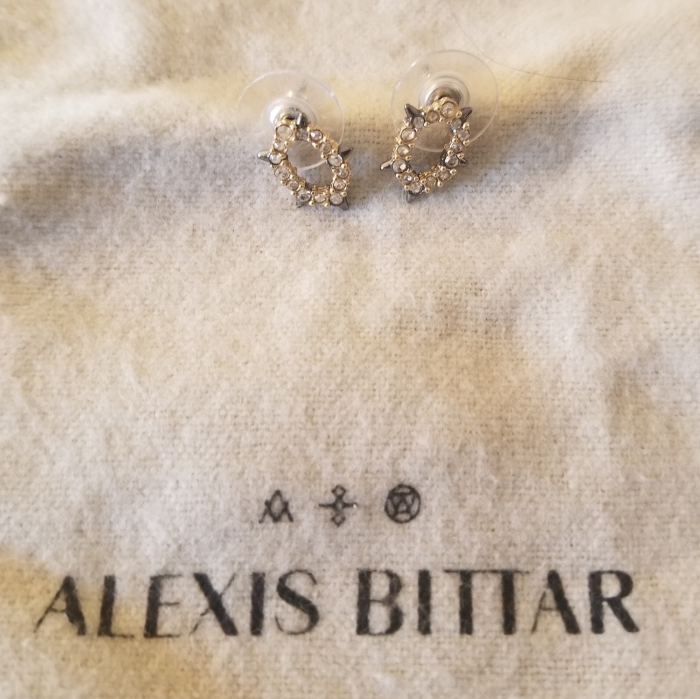 Alexis Bittar Spike Stud Post Earrings